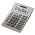 CASIO, INC. DM1200BM DM1200BM Desktop Calculator, 12-Digit LCD, Silver