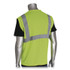 PROTECTIVE INDUSTRIAL PRODUCTS INC PIP 302MVGLYXL ANSI Class 2 Hook and Loop Safety Vest, X-Large, Lime