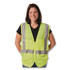 PROTECTIVE INDUSTRIAL PRODUCTS INC PIP 302MVGLYXL ANSI Class 2 Hook and Loop Safety Vest, X-Large, Lime