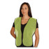 PROTECTIVE INDUSTRIAL PRODUCTS INC PIP 3000800LY Hook and Loop Safety Vest, One Size Fits Most, Lime