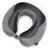 BROOKSTONE BNPM0007 U-Shaped Memory Foam Travel Pillow, One Size Fits Most, 12.6 x 3.74 x 12.2, Gray/Black