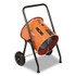 GLOBAL INDUSTRIAL 653673 Portable Salamander Heater with Adjustable Thermostat, 208 V, 15,000 W, 21.59 x 28 x 38.5, Orange