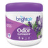 BRIGHT AIR 901325 Super Odor Eliminator, Lavender and Fresh Linen, Purple, 14 oz Jar