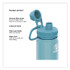 TAKEYA USA CORPORATION 50401 Tritan Plastic Water Bottle, 24 oz, Breezy Blue