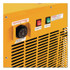 GLOBAL INDUSTRIAL 246552 Portable Electric Heater, 15,000 W, 16.62 x 24.5 x 23, Yellow