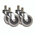 RUBBERMAID COMMERCIAL PROD. 1859135 SRP Caster Kit, Four 2.5" Wheels, Gray
