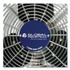 GLOBAL INDUSTRIAL 607050 Oscillating Wall Mount Fan, 3 Speed, 24"