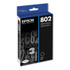 EPSON AMERICA, INC. T802120S T802120-S (802) DURABrite Ultra Ink, 900 Page-Yield, Black