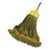 THE ODELL CORPORATION O'Dell® 1400MGR 1400 Series Mop Head, Cotton/Rayon/Synthetic Blend, Medium, 5" Headband, Green