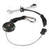 TENACIOUS HOLDINGS, INC. ergodyne® 19301 Squids 3001 Retractable Tool Lanyard with Choking-Loop Tool Tether + Carabiner Anchor, 2 lb Max Working Capacity, 48" Long