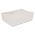 SOUTHERN CHAMPION TRAY SCT® 0773 ChampPak Retro Carryout Boxes, #3, 7.75 x 5.5 x 2.5, White, Paper, 200/Carton