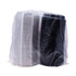 DART SOLO® 865045-AP94 Creative Carryouts OctaView Hinged Lid Containers, 7.5 x 8 x 2.4, Black/Clear, Plastic, 100/Carton