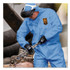 SMITH AND WESSON KleenGuard™ 58526 A20 Elastic Back Wrist/Ankle, Hood/Boots Coveralls, 3X-Large, Blue, 20/Carton