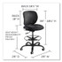 SAFCO PRODUCTS 3394BV Vue Heavy-Duty Extended-Height Stool, Supports Up to 350 lb, 23" to 32.5" Seat Height, Black Vinyl Seat, Black Base