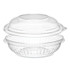 DART C8BCD PresentaBowls Bowl/Lid Combo-Paks, 8 oz, Clear, Plastic, 63/Pack, 4 Packs/Carton