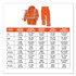 TENACIOUS HOLDINGS, INC. ergodyne® 25333 GloWear 8376K Lightweight HV Rain Suit, Medium, Orange