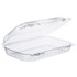 DART C30UT1 StayLock Clear Hinged Lid Containers, 9.4 x 6.8 x 2.1, Clear, Plastic, 250/Carton
