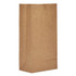 ROSS & WALLACE PAPER PRODUCTS, INC. General GH8 Grocery Paper Bags, 8# Size, Heavy-Duty, 50# Basis Weight, 6.13" x 4.17" x 12.44", Kraft, 1,000/Bundle