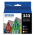EPSON AMERICA, INC. T232520S T232520S (T232) Claria Ink, 165 Page-Yield, Cyan/Magenta/Yellow