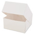 SOUTHERN CHAMPION TRAY SCT® 24023 White Window Bakery Boxes with Attached Flip Top, 4-Corner Beers Design, 6 x 6 x 3, White, Paper, 200/Carton