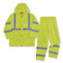 TENACIOUS HOLDINGS, INC. ergodyne® 25434 GloWear 8376K Lightweight HV Rain Suit, Large, Lime