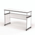 LUXOR WORKSPACES, LLC DTTB002 Modular Teacher's Desk, 60.25 x 21 x 32 to 38, White