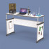 LUXOR WORKSPACES, LLC DTTB002 Modular Teacher's Desk, 60.25 x 21 x 32 to 38, White