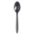 DART SOLO® RSK3 Reliance Mediumweight Cutlery, Spoon, Plastic, Black, 1,000/Carton