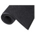 CROWN MATS & MATTING NR0310CH Needle-Rib Wiper/Scraper Mat, Rectangular, Charcoal Gray Ribbed Surface, 36" x 10 ft
