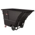 SUNCAST CORPORATION Commercial® RMTTSD200D 2 cu yd Standard Duty Tilt Truck, Forkliftable Frame, 1,400 lb Capacity, Black