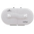 GEORGIA PACIFIC Professional 56518 SofPull Mini Center-Pull Twin-Roll Bath Tissue Dispenser, 16.1 x 7 x 9, White