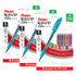 PENTEL OF AMERICA Pentel® R.S.V.P. Colors Ballpoint Pen, (1.0mm), Assorted Ink, 8 Per Pack, 3 Packs