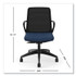 HON COMPANY CLQIMAPX13T Cliq Office Chair, Supports Up to 300 lb, 17" to 22" Seat Height, Navy Seat, Black Back, Black Base