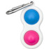 TEACHER CREATED RESOURCES Teacher Created Resources Fidget Popper Keychain - Blue/Pink