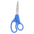 ACME UNITED CORPORATION Westcott® Stainless Steel Scissors, Straight Handle, Blue, 7 in