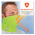TENACIOUS HOLDINGS, INC. ergodyne® 42127 Chill-Its 6487 Cooling Performance Knit Multi-Band, Polyester/Spandex, One Size Fits Most, Hi-Vis Lime