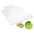 ALERA MAT4553HFL All Day Use Non-Studded Chair Mat for Hard Floors, 45 x 53, Wide Lipped, Clear