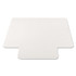 ALERA MAT4553HFL All Day Use Non-Studded Chair Mat for Hard Floors, 45 x 53, Wide Lipped, Clear