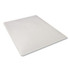 ALERA MAT4660CLPR Studded Chair Mat for Flat to Low Pile Carpeted Floors, Rectangular, Beveled Edges, 46" x 60", Clear