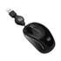 ADESSO INC IMOUSES8B Illuminated Retractable Mouse, USB 2.0, Left/Right Hand Use, Black