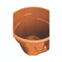 RUBBERMAID COMMERCIAL PROD. 2119307 Brute Round Container, 44 gal, Plastic, Orange