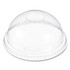 DART SOLO® DLR662 Dome-Top Cold Cup Lids, Fits 16 oz Cold Cups, Plastic, Clear, 1,000/Carton