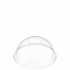 DART SOLO® DLR662 Dome-Top Cold Cup Lids, Fits 16 oz Cold Cups, Plastic, Clear, 1,000/Carton