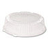 WNA, INC. A12PETDM Caterline Dome Lids, 12" Diameter x 2.75" h, Clear, Plastic, 25/Carton