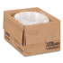 WNA, INC. A12PETDM Caterline Dome Lids, 12" Diameter x 2.75" h, Clear, Plastic, 25/Carton