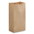 ROSS & WALLACE PAPER PRODUCTS, INC. GH12 Grocery Paper Bags, 12# Size, 50# Basis Weight, 7" x 4.38" x 13.75", Kraft, 500/Bundle