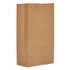 ROSS & WALLACE PAPER PRODUCTS, INC. GH12 Grocery Paper Bags, 12# Size, 50# Basis Weight, 7" x 4.38" x 13.75", Kraft, 500/Bundle