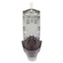 DIAL PROFESSIONAL 03922 1 Liter Manual Liquid Dispenser, 5.1 x 4 x 12.3, Smoke, 6/Carton