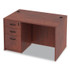 ALERA VA21-4830MC Alera Valencia Series Straight Front Desk Shell, 47.25" x 29.5" x 29.63", Medium Cherry