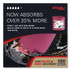 KIMBERLY-CLARK PROFESSIONAL WypAll® 41055 Power Clean X80 Heavy Duty Cloths, Jumbo Roll, Perforated,12.4 x 12.2, Red, 455 Wipers/Roll